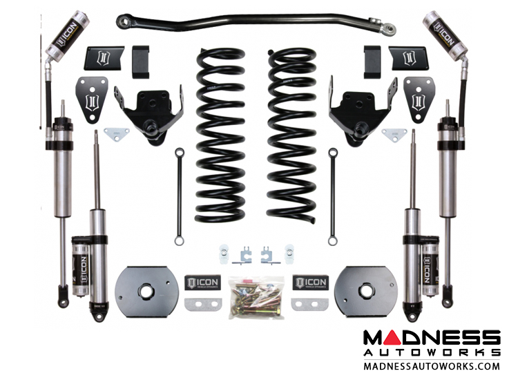 Dodge Ram 2500 4WD Suspension System - Stage 3 (Air Ride) - 4.5"
